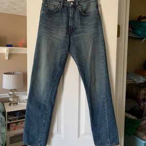 Toteme original denim jeans straight leg